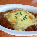 ドライカレーリメイク♪卵とろ～りカレードリア♪